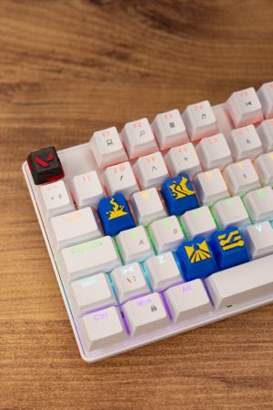 Valorant Neon Keycaps, Valorant Neon Tuş Takımı