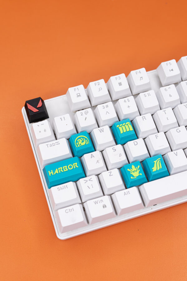 Valorant Harbor Keycaps, Valorant Harbor Tuş Takımı