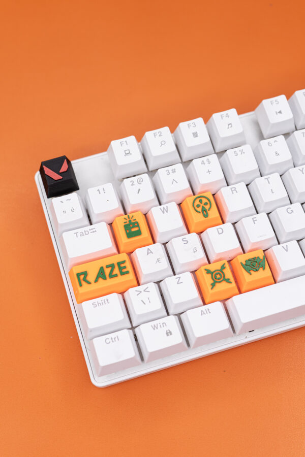 Valorant Raze Keycaps, Valorant Raze Tuş Takımı