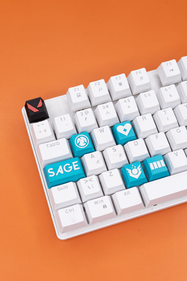 Valorant Sage Keycaps, Valorant Sage Tuş Takımı