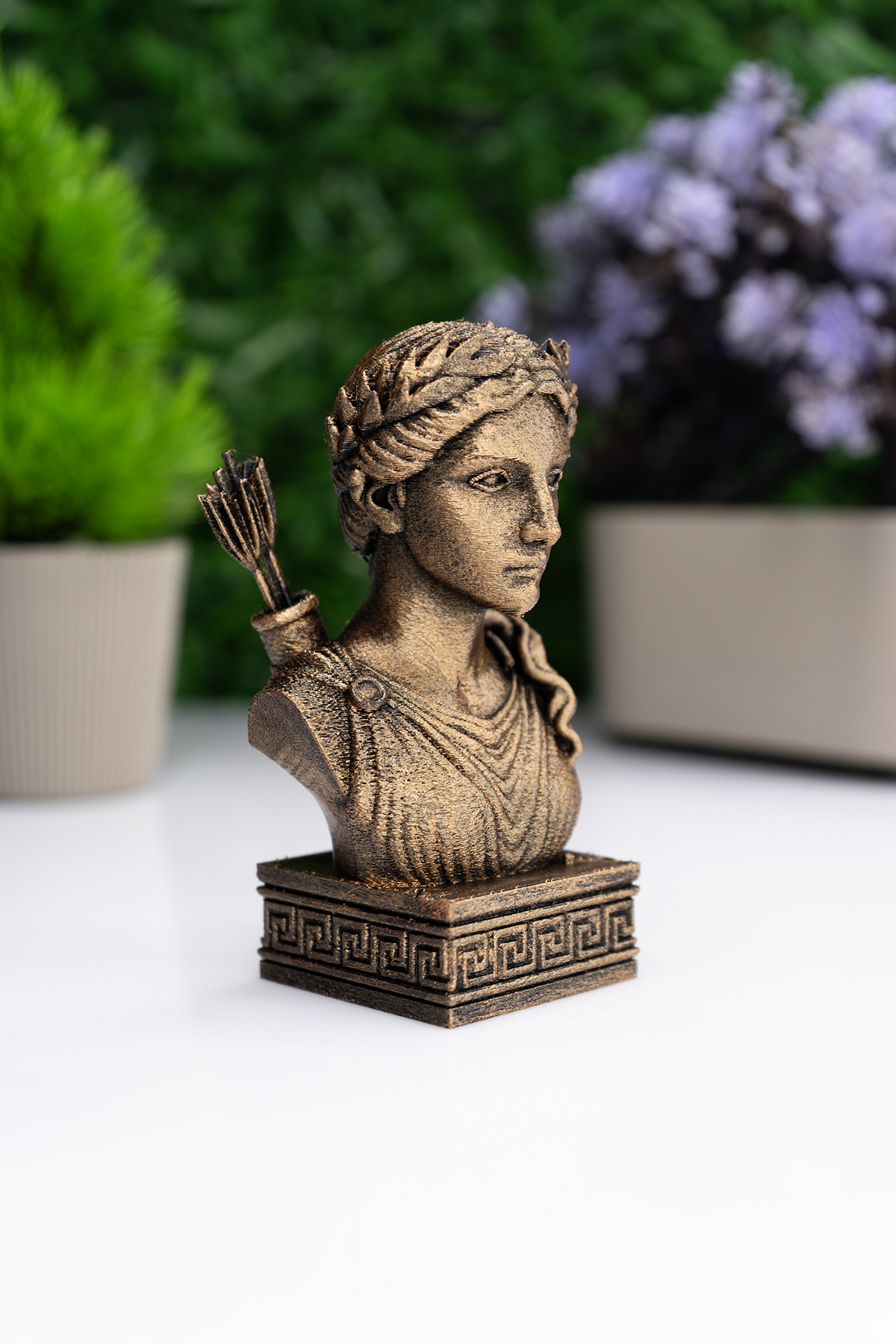 Artemis Büst Figür – Antik Yunan Mitolojisi Dekoratif Heykel Artemis Büst Figür – Antik Yunan Mitolojisi Dekoratif Heykel