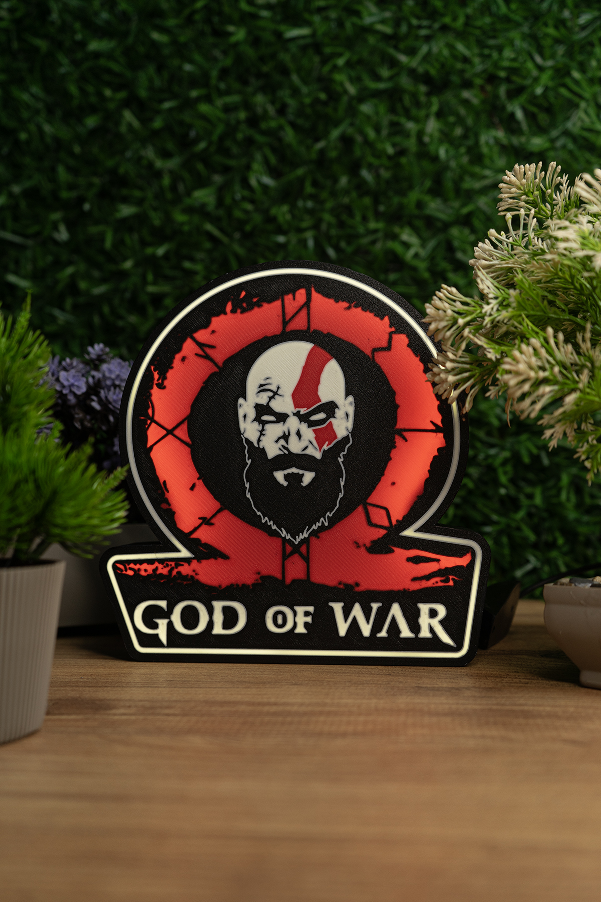 God Of War Kratos Lightbox God Of War Kratos Lightbox