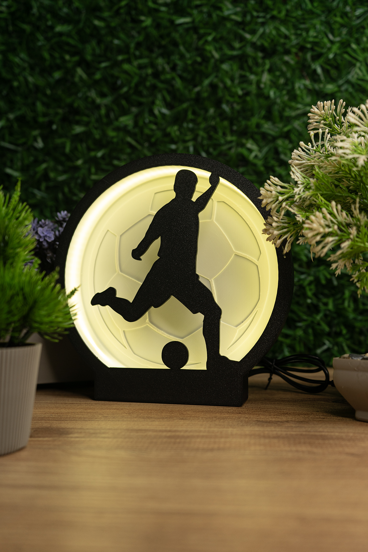 Futbol Temalı Lightbox – 3D Işıklı Masa Lambası | LED Gece Lambası | Gaming Dekor Futbol Temalı Lightbox – 3D Işıklı Masa Lambası | LED Gece Lambası | Gaming Dekor