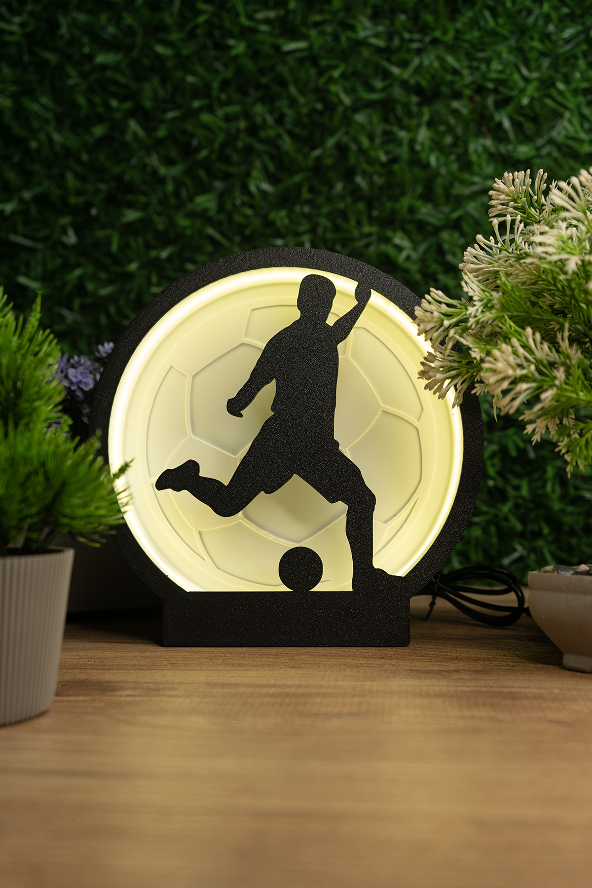 Futbol Temalı Lightbox – 3D Işıklı Masa Lambası | LED Gece Lambası | Gaming Dekor Futbol Temalı Lightbox – 3D Işıklı Masa Lambası | LED Gece Lambası | Gaming Dekor