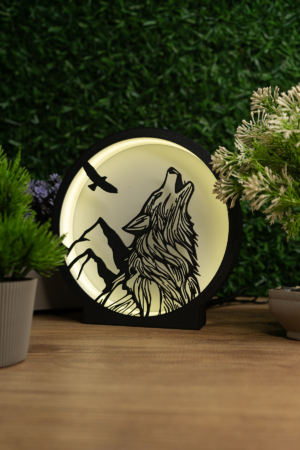 Kurt Temalı Lightbox – 3D Işıklı Masa Lambası | LED Gece Lambası | Gaming Dekor “Kurt Temalı Lightbox – 3D Işıklı Masa Lambası | LED Gece Lambası | Gaming Dekor Oyun odası, masaüstü ve dekoratif kullanım için mükemmel tasarım. Koleksiyon severlere özel hediye. Gaming setup ve gece lambası olarak kullanılabilir.” Kurt Temalı Lightbox – 3D Işıklı Masa Lambası | LED Gece Lambası | Gaming Dekor