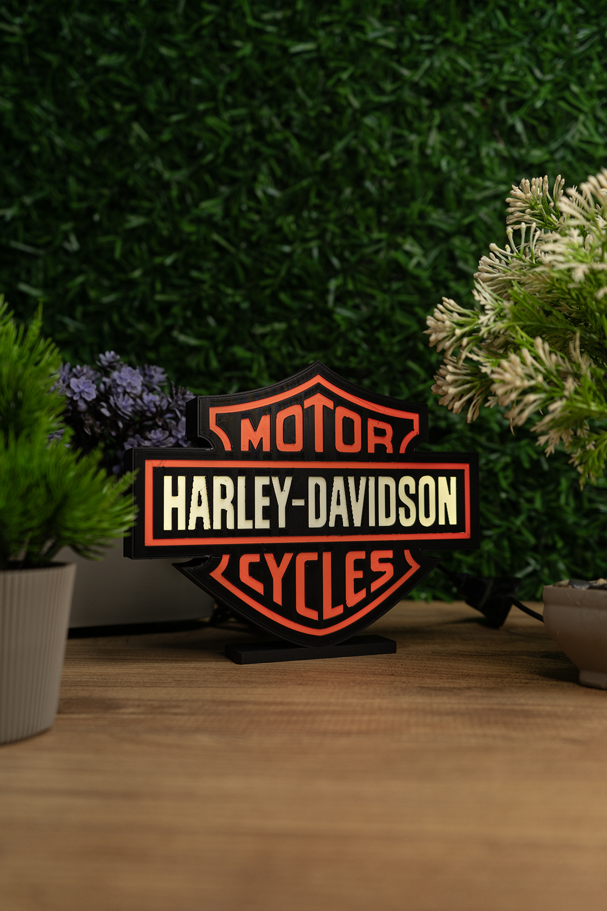 Harley Davidson Lightbox – 3D Işıklı Masa Lambası | LED Gece Lambası | Gaming Dekor Harley Davidson Lightbox – 3D Işıklı Masa Lambası | LED Gece Lambası | Gaming Dekor