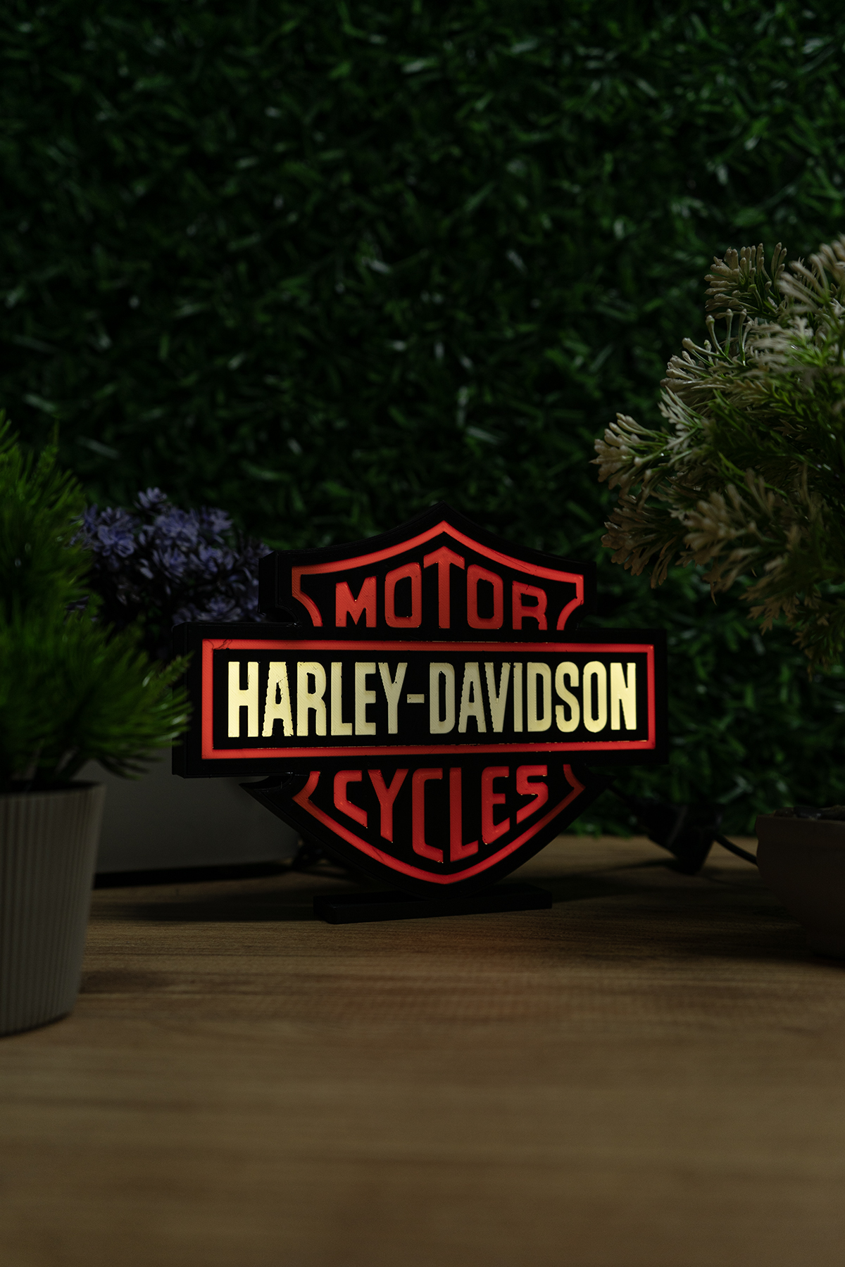 Harley Davidson Lightbox – 3D Işıklı Masa Lambası | LED Gece Lambası | Gaming Dekor Harley Davidson Lightbox – 3D Işıklı Masa Lambası | LED Gece Lambası | Gaming Dekor