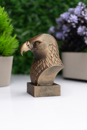 Kartal Büst Heykel – El Yapımı Dekoratif Figür