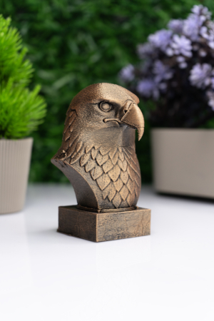 Kartal Büst Heykel – El Yapımı Dekoratif Figür
