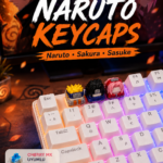Naruto Keycaps Seti | Naruto, Sasuke ve Sakura
