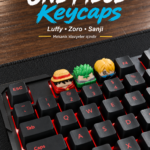 One Piece Keycap Seti | Luffy, Zoro ve Sanji