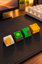 Kahvaltılık Keycaps Seti | Yumurta, Kivi, Avokado ve Peynir - Görsel 3