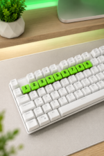 Blok Oyunu Keycaps Seti | 9’lu Yeşil Piksel Tasarım - Görsel 4