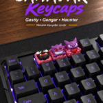 Canavar Keycaps Seti | Gastly, Haunter ve Gengar