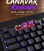 Canavar Keycaps Seti | Gastly, Haunter ve Gengar