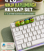 Ninja Kaplumbağa Keycaps Seti | 4’lü Karakter Tasarımı