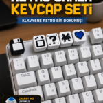 Retro Gamer Keycaps Seti | 5’li Piksel Oyun Tasarımı