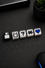Retro Gamer Keycaps Seti | 5’li Piksel Oyun Tasarımı - Görsel 3