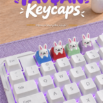 Tavşan Keycaps Seti | Dört Renkli Tasarım