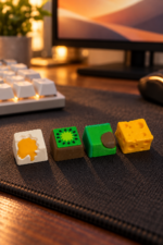 Kahvaltılık Keycaps Seti | Yumurta, Kivi, Avokado ve Peynir - Görsel 2