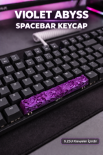 Abyss Spacebar Keycap | 6.25U Mekanik Klavye Boşluk Tuşu - Görsel 4