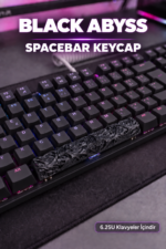 Abyss Spacebar Keycap | 6.25U Mekanik Klavye Boşluk Tuşu - Görsel 9
