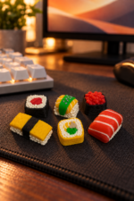 Sushi Keycaps Seti | Altı Farklı Sushi Tasarımı - Görsel 2