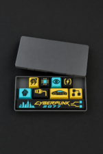 Cyberpunk 2077 Gamer Keycaps 8 tuş ve 1 spacebar seti, kutulu set görünümü