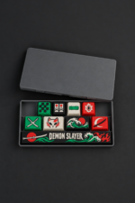 Demon Slayer Anime Keycaps 8 tuş ve 1 spacebar seti, kutulu set görünümü