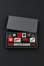 Jujutsu Kaisen Anime Keycaps 8 tuş ve 1 spacebar seti, kutulu set görünümü