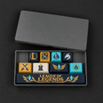 League of Legends Gamer Keycaps 8 tuş ve 1 spacebar seti, kutulu set görünümü