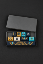 League of Legends Gamer Keycaps 8 tuş ve 1 spacebar seti, kutulu set görünümü