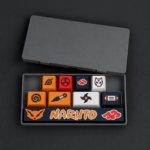 Naruto Anime Keycaps 8 tus ve 1 spacebar seti, kutulu set gorunumu