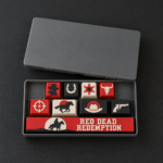 Makerpax Red Dead Redemption Gamer Keycaps kutulu 8 tuş ve 1 spacebar seti