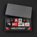 Makerpax Valorant Gamer Keycaps kutulu 8 tuş ve 1 spacebar seti