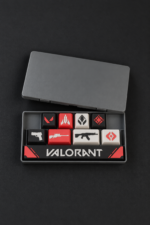 Makerpax Valorant Gamer Keycaps kutulu 8 tuş ve 1 spacebar seti